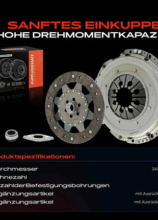 Kit Frizione Frankberg 1x per BMW Serie 3 E90 330i, Serie 5 E60 F10, X1 E84, X3 E83 21207545335