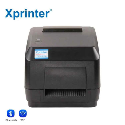 Xprinter XP-H500B/H500E high performance thermal label printer 4x6 dual motor gear drive design thermal barcode ribbon printer