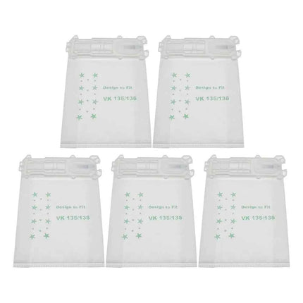 Dust bags + Freshener Vacuum Cleaner Accessories Dust Bag for Vorwerk VK135 VK136 FP135 FP136 Kobold135 Kobold136 VK369