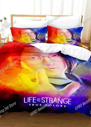 3D Game Life is Strange Before the Storm Comfortable Duvet Cover Pillowcase Bedding Set Children Bedroom Decoration Home Textile