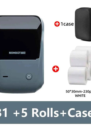 Niimbot B1 Portable Thermal Self-adhesive Labels Printer Mini Maker Pocket Printer Mobile Bluetooth Pocket Tag Price Machine NEW
