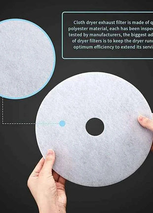30 Pieces Clothes Dryer Exhaust Filter,Universal Portable Dryer Lint Filter Replacement For Panda/Magic Chef/Sonya/Avant