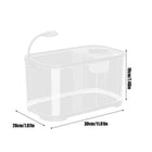 Aquarium Kit Small Betta Fish Tank For Beginners Desktop Beginner Aquarium Household Fish Bowl For Betta Tortoise Frog