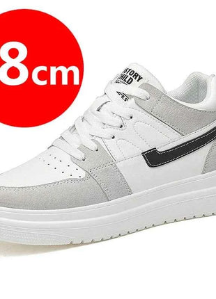 2025 Scarpe da ascensore da uomo scarpe da ginnastica rialzate da uomo 6 cm 8 cm scarpe traspiranti con altezza maggiorata per scarpe sportive da uomo