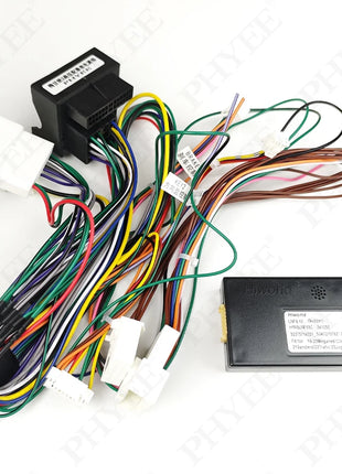 CAN Bus Decoder Quadlock 12Pin/32Pin, with SWC support, P&P 16Pin Android, for Renault Megane Mk3 Scenic 3 Fluence 09-15