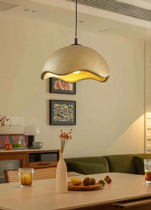 Lampadario Giapponese Wabi Sabi a Nido d'Uccello, Decorazione per Casa, Lampada a Sospensione per Sala da Pranzo, Bar, Caffè, Camera da Letto, Lampada Sospesa per Bambini