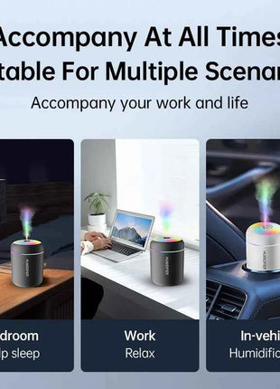 180ML Mini Air Humidifier USB Electric Aroma Diffuser Essential Oil Purifier Aromatherapy Mist Maker Lights For Car Home Bedroom