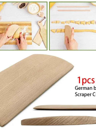 Gnocchi and Butter Board Wooden Set Italian Pasta Making Tools Ravioli Mold Cutter for Homemade Cavatelli Garganelli Pasta Maker
