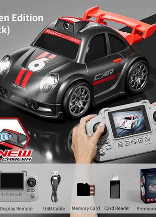 2026 New C6 RC Drift Car with Dual Mode Lights Sound Camera Screen Control Car Smart Induction Following Children's Toys Gift