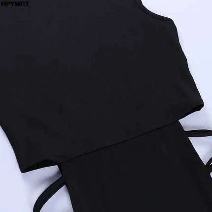 Abito lungo nero Donna Girocollo Abiti aderenti slim Nuovi abiti midi estivi Abito sexy per feste Abiti bianchi neri da donna
