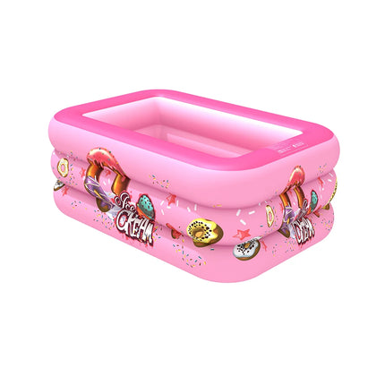 Stock Piscina familiare all'aperto all'ingrosso per bambini Adulti Piscina gonfiabile da 150 cm Piscina gonfiabile portatile per bambini