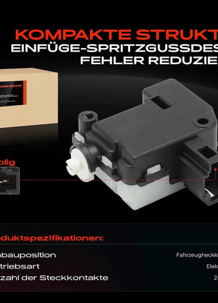 Frankberg 1x Serratura Porta Posteriore per Audi A3 8P A4 8E VW Golf 4 1J Passat Seat Leon 1GD810773 4B0862153