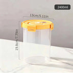 Round Yellow 2400ml