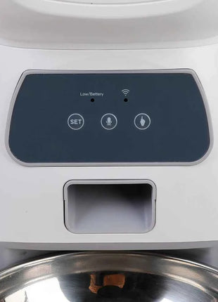 3.5L Automatic Pet Feeder For Cats WiFi Smart Swirl Slow Dog Feeder With Voice Recorder Large Capacity Timing Cat Food Dispenser