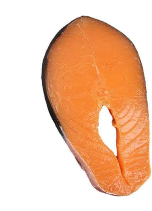 1pcs Simulated Sushi Model Simulated Salmon Fake Japanese Cuisine Simulated Salmon Slices Four Consecutive Pieces Food Model PVC