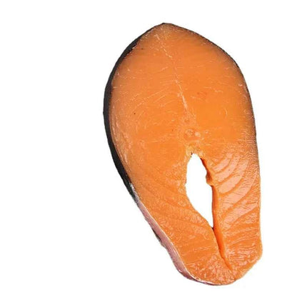1pcs Simulated Sushi Model Simulated Salmon Fake Japanese Cuisine Simulated Salmon Slices Four Consecutive Pieces Food Model PVC