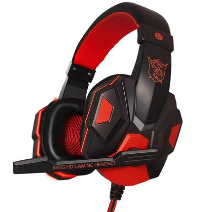 Wired Gaming Headsets With 120° Adjustable Noise Cancelling Microphone PC Gamer Headphones For PS4/PS5/Xbox Smartphone Laptop