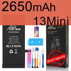 PINZHENG Real High Capacity Battery For iPhone X XR XS Max 12 13 Mini Pro Max 11 Pro Max Replacement Bateria Warranty One Year