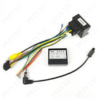 Cablaggio quadlock decodificatore CAN Bus, ritenzione SWC protocollo BSI, adattatore telaio Android per auto P&P 16 pin, per Peugeot 207, 207cc