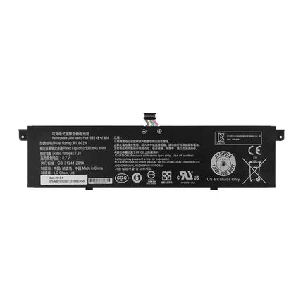 HD 7.6V 39Wh 5230mAh New Laptop Battery R13B01W R13B02W for Xiaomi Mi Air 13.3" 2018 Series Notebook 161301-0