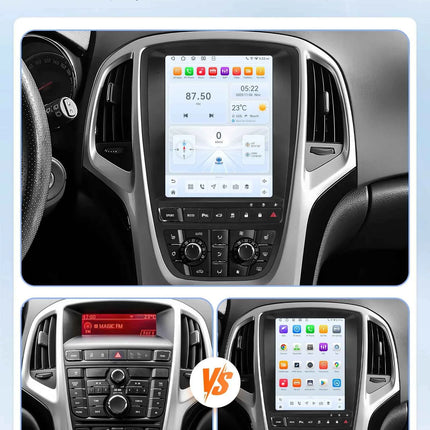 9.7" Hizpo CarPlay Android Car Radio for Opel Astra J Buick Verano 2009 - 2015 Tesla Style Screen GPS DSP 360CAM  Snapdragon6115
