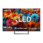 METZ QLED TV 43 Inch 4K Smart LED Television Google Tele HDR 10 MEMC DBX Dolby Atmos Game Hub EyeCare Tuner 2025 43 MQF7500Z