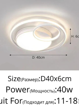 Lampada da soffitto a LED nordica Luci da soggiorno moderne Decorazione d'interni per la casa Camera da letto per bambini Sala da pranzo Lampade a sospensione a soffitto
