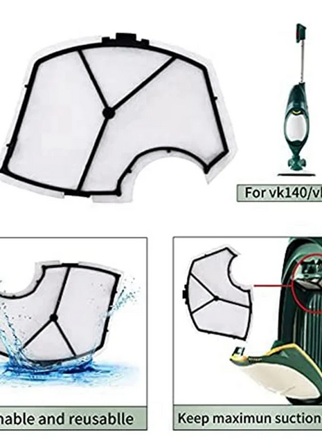 2X For Kobold Vacuum Cleaner Bag Kit Compatible For Vorwerk Kobold VK140 VK150-B