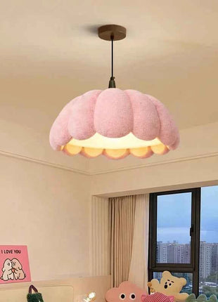 Lampadario AuroraRealm in Stile Wabi Sabi, Lampada a Sospensione a Forma di Zucca per Camera da Letto, Stanza dei Bambini e Sala da Pranzo