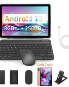 10.1-inch BDF 5G Tablet, 8GB RAM, 256GB ROM, Dual SIM, Dual Camera, with Keyboard Cover, Mouse, and 8000mAh Battery