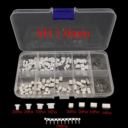 JST 1.25/PH2.0/XH2.54/SM2.54/JST SYP 2P/VH3.96 Spina Maschio + Presa Femmina Custodia In Plastica Terminale Pin Header Connettore del Cavo