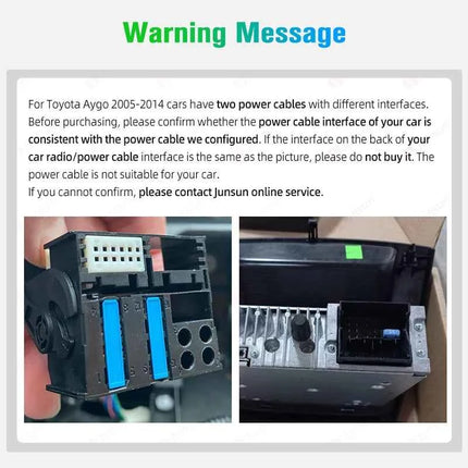 Junsun V1 Plus For Peugeot 107 Toyota Aygo Citroen C1 2005 - 2014 Car Radio wireless CarPlay Android Auto No 2 din 2din DVD
