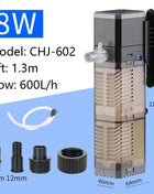 New 4-in-1 Aquarium Submersible Pump CHJ502/CHJ602/CHJ902/CHJ1502  Replacement Cotton Fish Tank Filtration Micro Water Pump