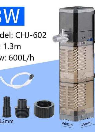 New 4-in-1 Aquarium Submersible Pump CHJ502/CHJ602/CHJ902/CHJ1502  Replacement Cotton Fish Tank Filtration Micro Water Pump