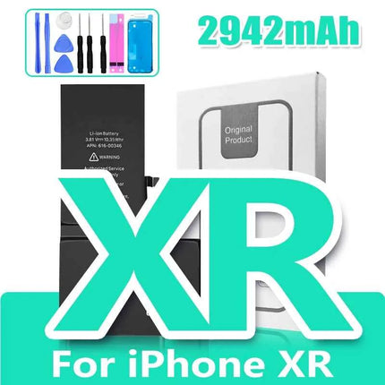 XDOU 2026 NEW Battery For iPhone 7 8 6S 6 Plus X XR 11 11Pro Xs Max High Capacity Phone Bateria + Free Tools