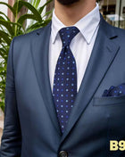 Set Cravatta e Fazzoletto Uomo Colorato 160cm - Accessori Matrimonio