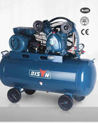 Bison Best Price 230V 2 2 Ac Belt Driven Air Compressor 100L 3 Air Compressor Belt Driven