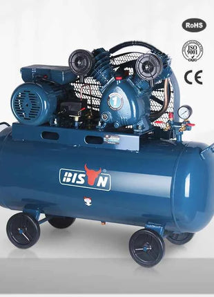 Bison Best Price 230V 2 2 Ac Belt Driven Air Compressor 100L 3 Air Compressor Belt Driven