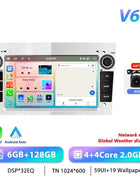 Podofo CarPlay Android Radio For Opel Astra Antara Corsa Zafira Combo Car Intelligent System 2din GPS Stereo Dashboard Car Radio