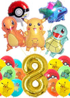 number balloon 8 / 12 pollici