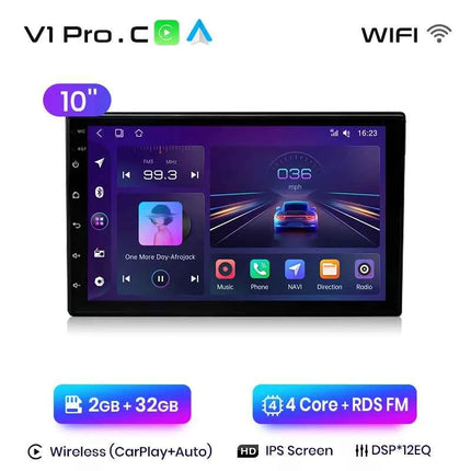 Junsun 7 9 10 inch Universal CarPlay Android Auto Car Radio For VW Fiat Renault Nissan Hyundai GPS Multimedia autoradio Stereo