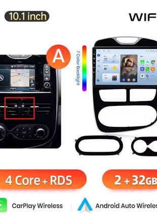 AWESAFE 10" Android Radio For Renault Clio 4 2012-2019 Wireless CarPlay GPS Navigation 4G CAN-BUS Plug and Play Autoradio DSP BT