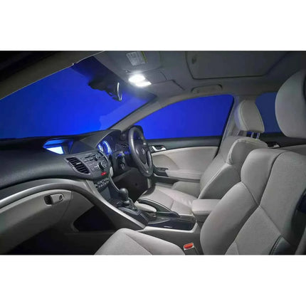 Philips Ultinon LED T10 W5W 194 12961WLED 6000K Cool White Car Turn Signal Lamps Interior Light Door Read Plate Bulbs 12961ULWX2