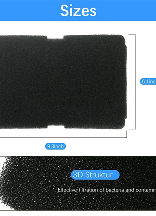 10PCS Replacement Dryer Filters for Beko/Grundig/Elektra Bregenz/Blomberg Part 2964840100 Tumble Dryer Spare Parts