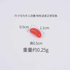20pcs Mini Candy Fondant Fruit Candy Pop Artificial Candy Beans Miniature Food Play Handmade Simulation Home Decor Decorations
