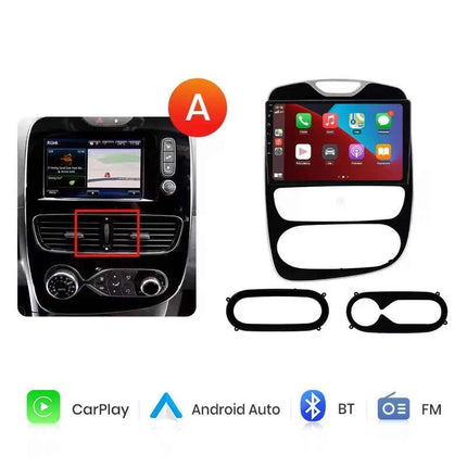 Junsun CarPlay Android Auto Car Radio for Renault Clio 4 ZOE 2012-2017  GPS Intelligent Systems Stereo Multimedia Autoradio