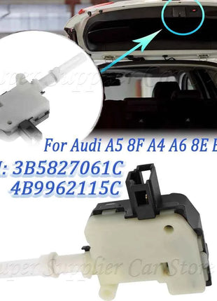 Attuatore Serratura Bagagliaio per Audi A5 8F A4 A6 8E B6 B7, Motore Servo Serratura Portellone Posteriore Nuovo 3B5827061C 4B9962115C 4B9962115B 7E5827315
