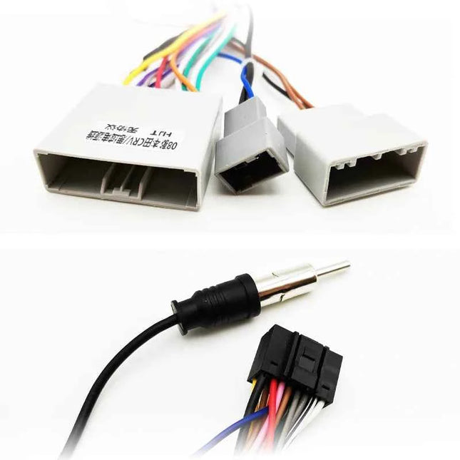 Cablaggio radio, connettore da 16 pin a 17 pin, cavo adattatore Android, per Honda Civic 8, CRV 3, Mitsubishi Lancer Outlander