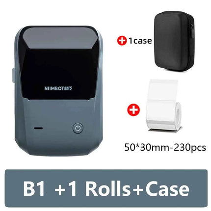 Niimbot B1 Portable Thermal Self-adhesive Labels Printer Mini Maker Pocket Printer Mobile Bluetooth Pocket Tag Price Machine NEW