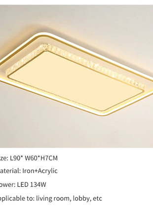 Lampadario Moderno di Lusso per Soggiorno, Illuminazione LED per Camera da Letto dei Bambini e Sala da Pranzo, Decorazione Domestica